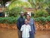 Bro. Fred Muyimba with his wife, Grace and their son, Aaron